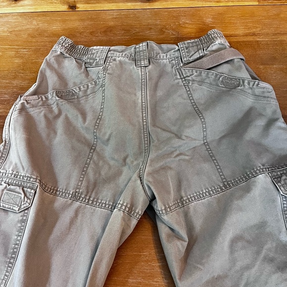 5.11 Tactical Canvas Cargo Pants Mens Size 32/32 Khaki Combat Style 74251 cotton - Picture 6 of 9